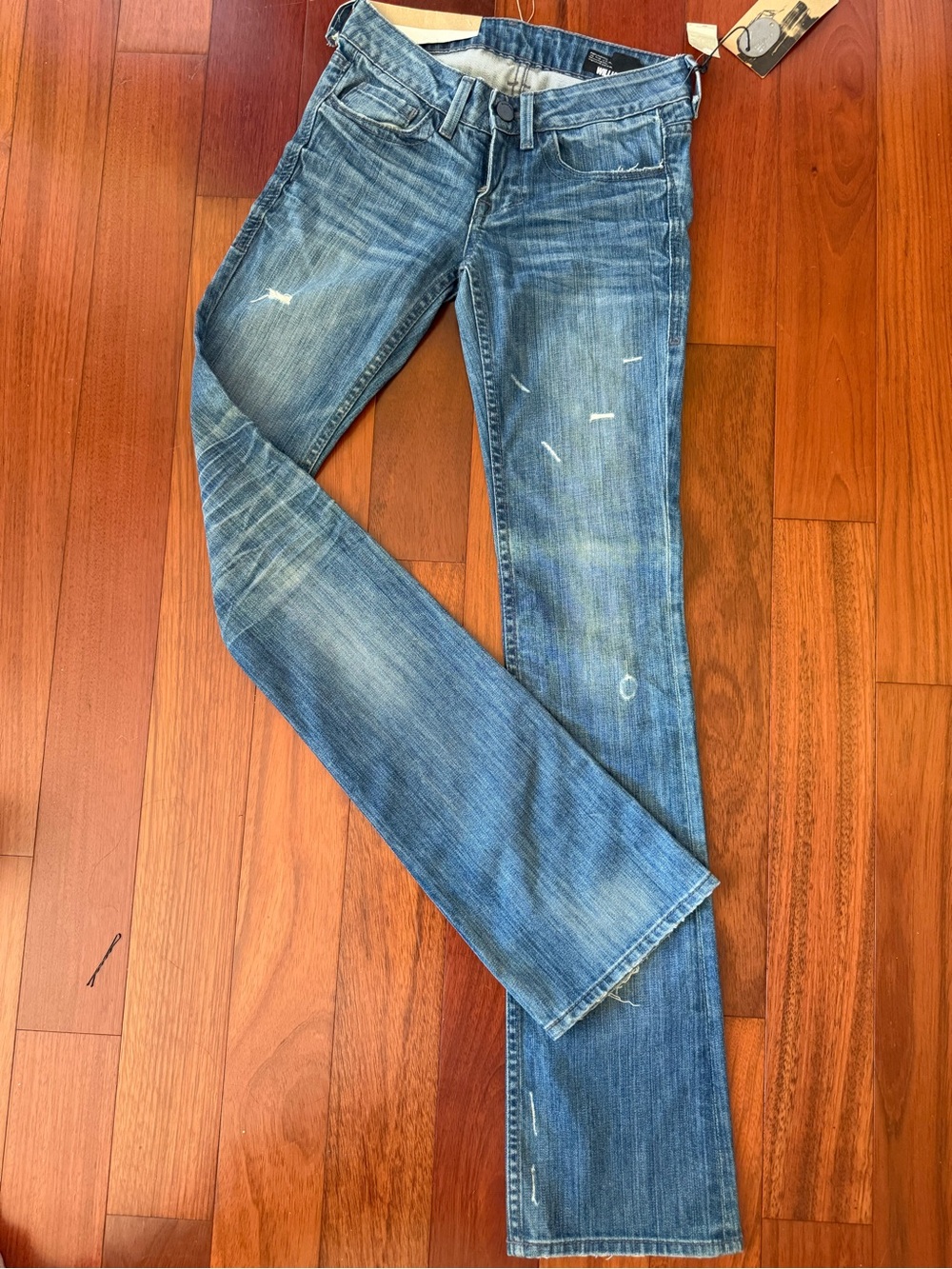 William Rast Women's Blue Bootcut or Flare Jeans w Imperfection